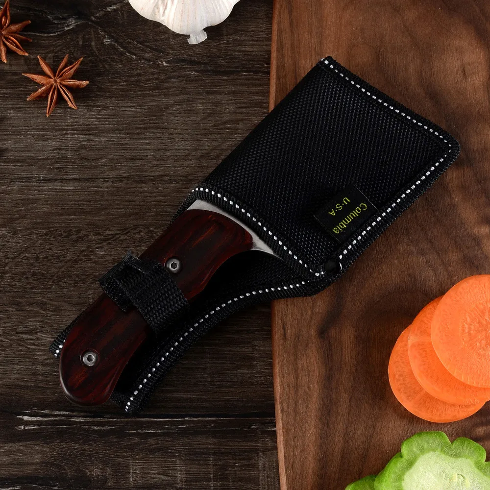 有圆孔全唐柄便携式小砍刀配牛津布刀套1_08