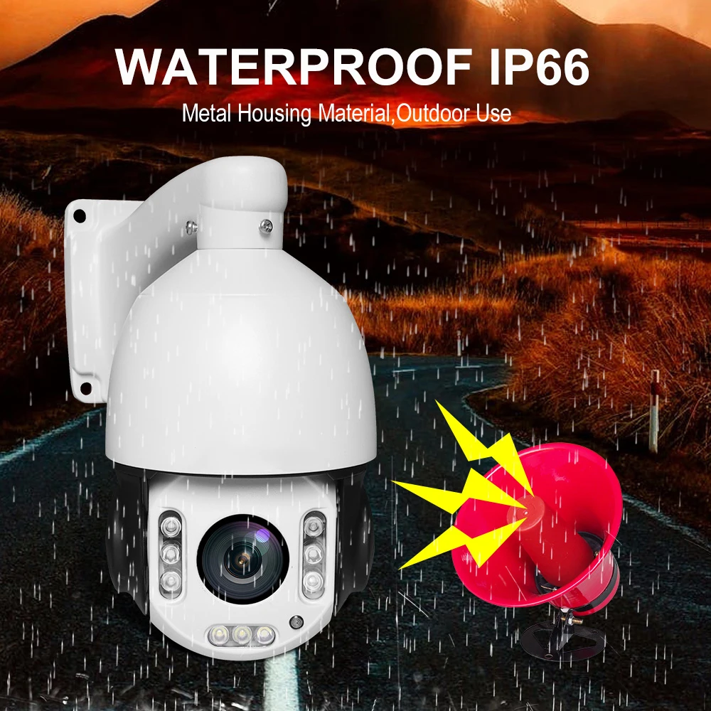 IMPORX 5MP 20X HD 2592*1944P Беспроводная человекообразная распознавание автоматическое отслеживание H.265 Wifi PTZ IP камера IR 100M камера безопасности