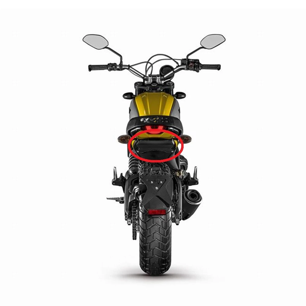 Аксессуары для мотоциклов заднее крыло поднос пластина для Ducati Scrambler 800 400 cubierta del guardabarros trasero