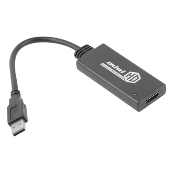 

USB3.0 to HDMI Converter with o USB Adapter 1080P HD Suitable for TV, Monitor, Projector