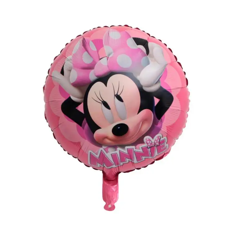 18inch Детские товары для дня рождения, тематический комплект с рисунком Минни Маус, комплект с платьем на день рождения и Рождество - Цвет: 18inch