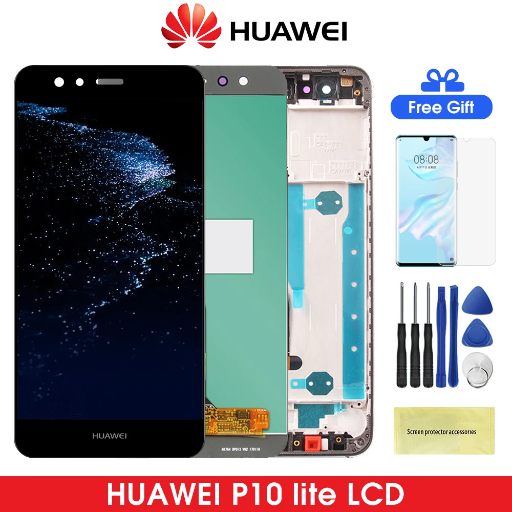5 2 &quotP10 Lite с ЖК-дисплеем для HUAWEI P10 дисплей сенсорным экраном Nova was-lx1 was-lx1a |