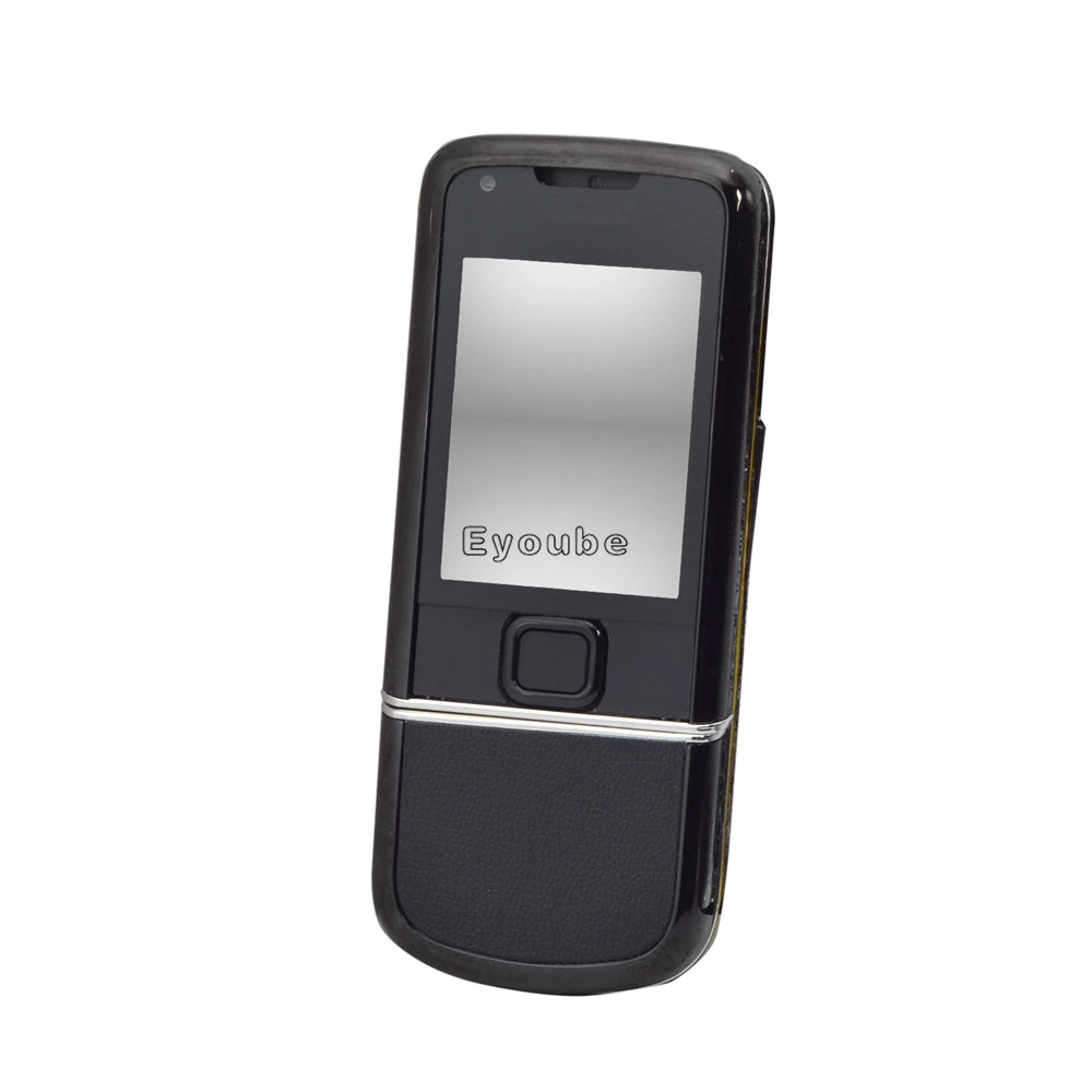 Чехол для Nokia 8800 arte для Nokia 8800 Arte Золотой корпус - Цвет: Black Leather
