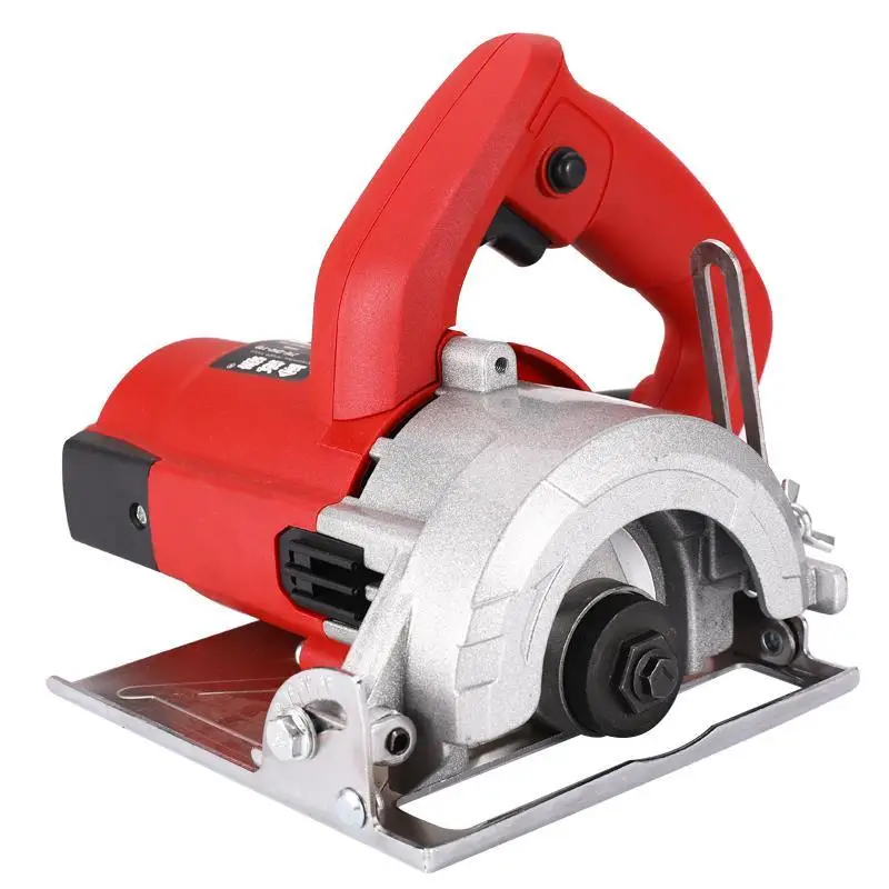 Electric Saw Marble Machine Ceramic Tile Portable Cutting Machine Electric Steel Wood Multifunction Stone Slotting Machine Witho high speed steel rotary burrs tools routing router drill bit set for plastic resine wood stone metal root carving milling cutter