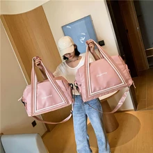 

2021New Winter Travel Bag For Women Large Capacity Shoe Organizer Waterproof Single Shoulder Diagonal Unisex Sport Gym Yoga Bag