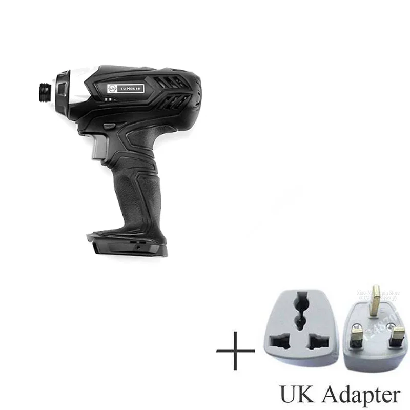 add UK adapter Xiaomi mijia wiha zu hause 20 в беспроводной электрический ключ эффективная установка для удаления 1500 мАч Быстрая зарядка инструмент для ремонта - Цвет: add UK adapter