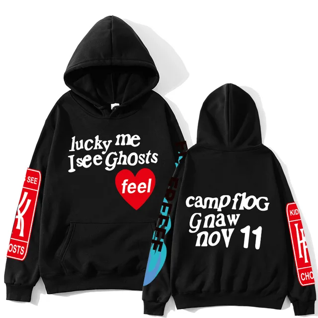 Lucky Me I See Ghosts Men Hoodie 1