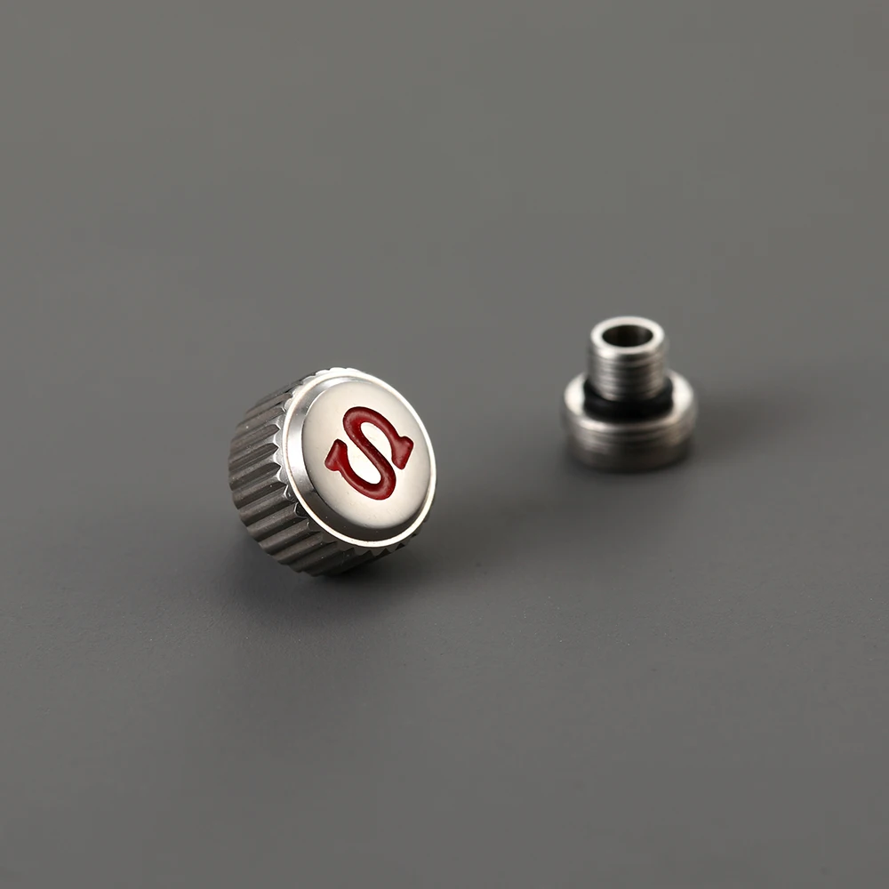 Мод для самостоятельной сборки серебристые черные золотые часы SKX007 корона