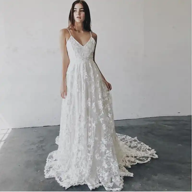 vestido de noiva boho