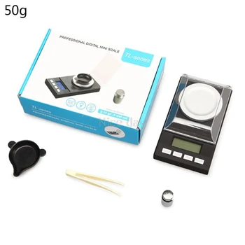 

Digital Milligram Jewelry Scale 50g / 0.001g Reloading,High-Precision Pocket Sc Mr11 20 Dropship