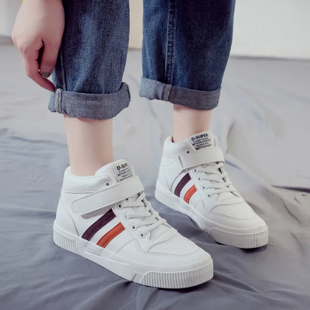 $US $20.99 Plush Woman's Shoes Trendy Canvas Shoes Casual Winter New Warm Thick Flats Breathable Sneakers High
