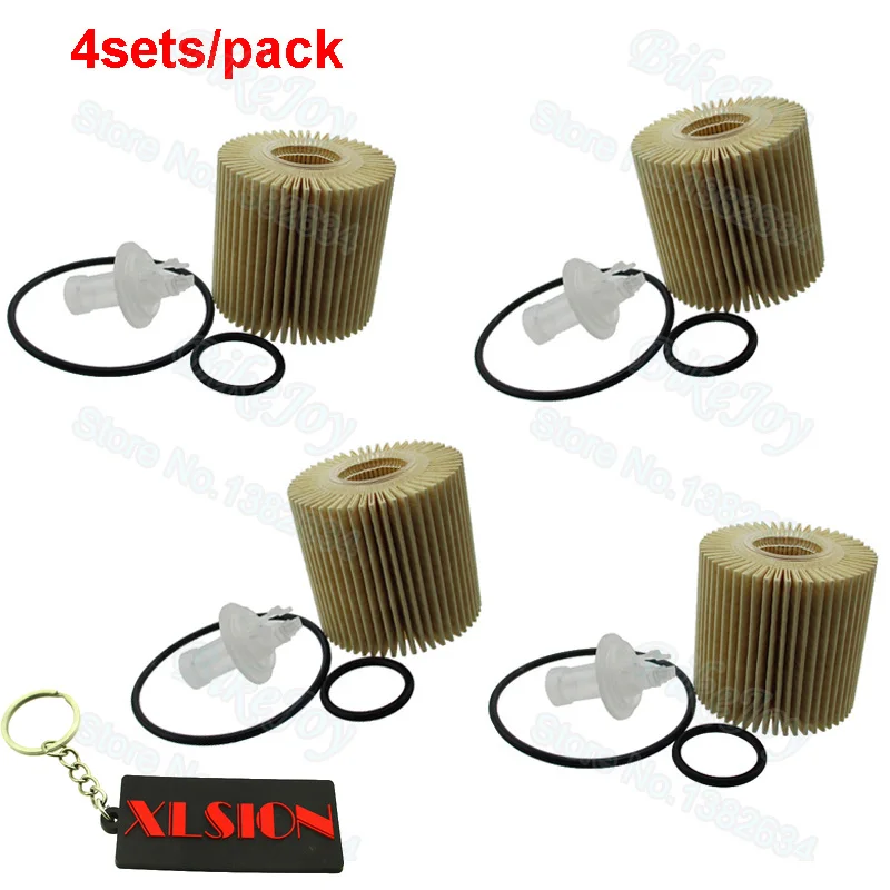 4sets/pack Oil Filter For Lexus Is250 Is350 Gs300 Gs350 Gx460 04152