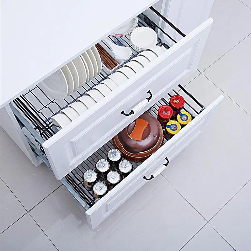 Органайзер Cestas Para Colgar En La Ducha Cucina Armario De Cocina Despensa из нержавеющей стали Cozinha стеллаж для кухонного шкафа корзина