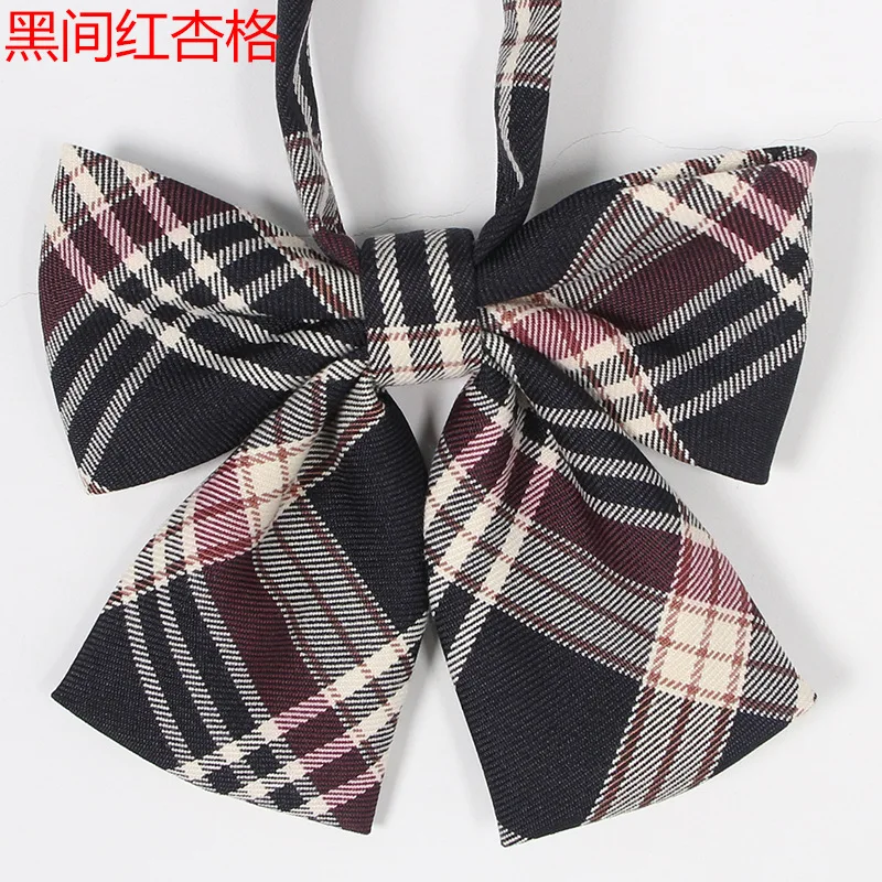 Collar Flower Японский Для женщин Высокая Талия черный, красный, абрикосовый; клетчатая юбка молодая девушка, студентка JK форма плиссированные юбки принцессы в стиле ретро с пышной юбкой - Цвет: Collar Flower