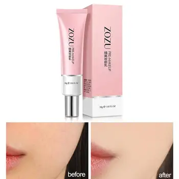 

30ml ZOZU Primer Make Up Concealer Shrink Pore Primer Base Smooth Face Brighten Makeup Skin Invisible Pores Concealer Korea