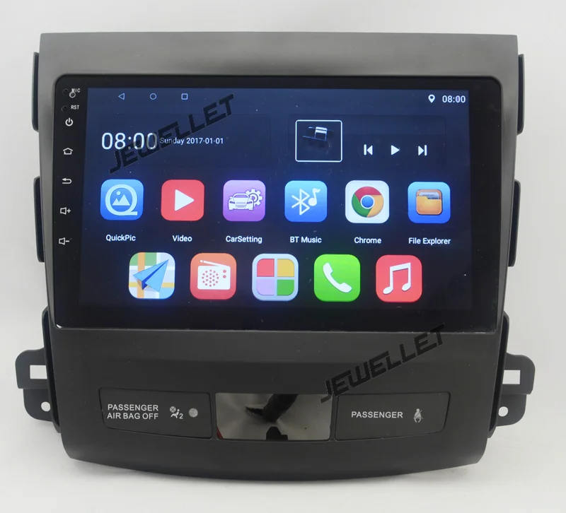 

10.1 Octa core 2.5D IPS screen Android 8.1 Car GPS radio Navigation for Mitsubishi Outlander Citroen C-Crosser Peugeot 4007