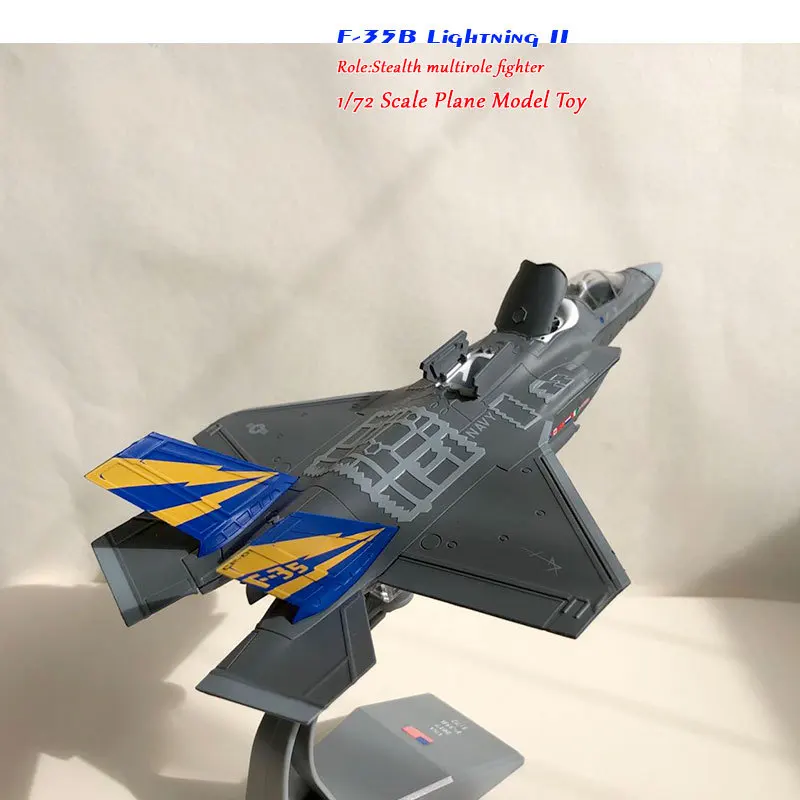 Американский морской корпус 1/72, F-35B, молния, истребитель, сплав, самолет, военная модель, коллекция