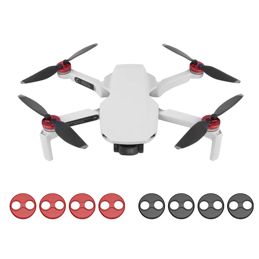 Crazy Sale MTF 4pcs Aluminum Alloy Motor Protective Cover for DJI Mavic Mini Drone Motor Covers Dust-proof Anti-Scratch Protector Accessories 