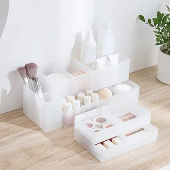 

Clapboard Desk Drawer Storage Box Kitchen Bathroom Simple Separation Storage Box Sock Cosmetic NShopping