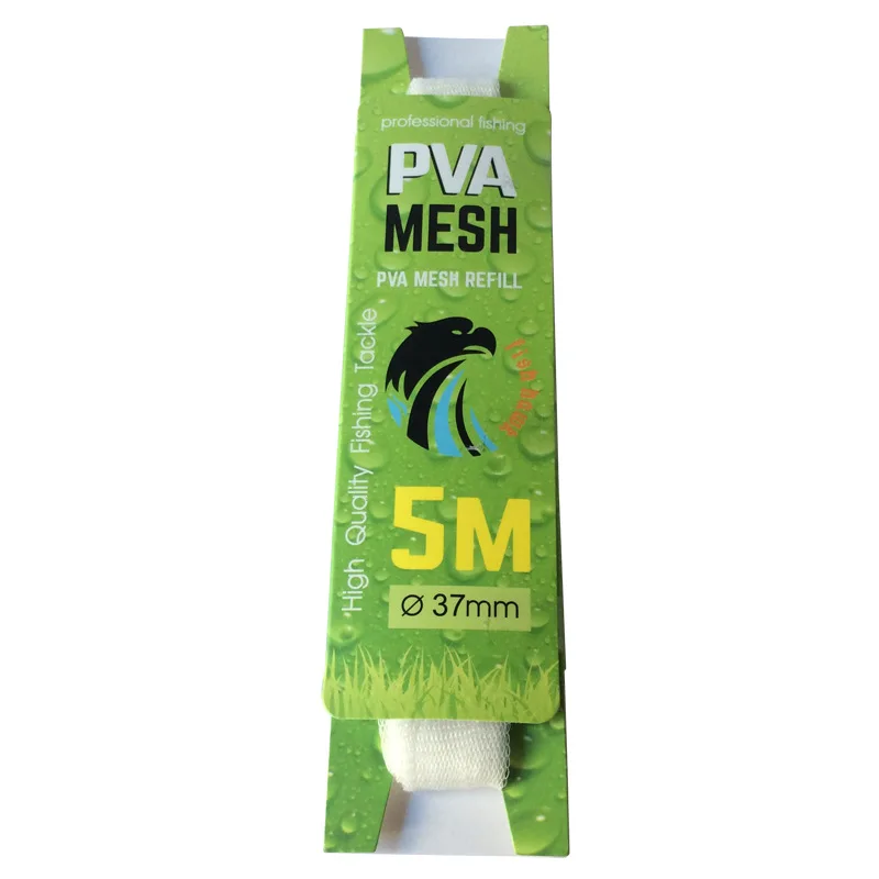 

PVA Mesh for Fishing Paper Card Preferential New Water-soluble Net Play Nest Device Gear 37mm Wide 5m Long