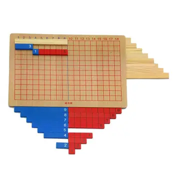

Montessori Addition and Subtraction Wooden Panel Toys Calculus Mathematics Kids