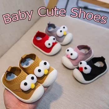 

2020 Toddler Baby Cute Cartoon First Walker Shoes Infant Girls Boy Mesh Cotton Casual Shoes Newborn Baby Shoes zapatos para bebe