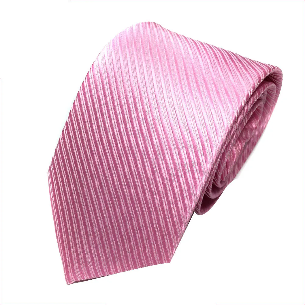 Pink Спальное место# P501 Новая мода Для мужчин s Классический жаккардовый тканый полосатый галстук-бабочка Для мужчин мужской галстук, спортивные солнцезащитныt очки для мужчин галстук; Лидер продаж; - Цвет: Pink