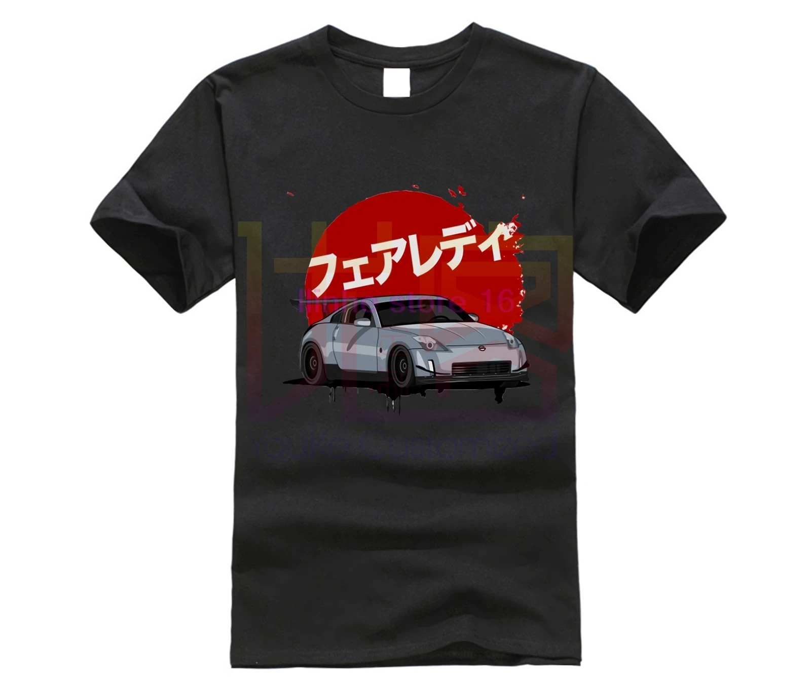 Classic Japanese Car Fans 350Z Fairlady Jdm T Shirt new Men Fashion Top Tee Plus Size Free Shipping Hip Hop shirts | Мужская одежда