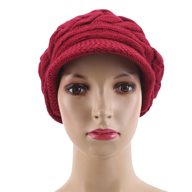 GAOKE Skullies Beanies, женская вязаная шапка, шарф, женские зимние шапки для женщин, одноцветная Балаклава, маска, Feminino Beanie, шапка