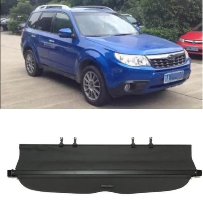 Forester Автомобильный задний багажник защитный лист для багажника Экран Защитная крышка для Subaru Forester 2009 2010 2011 2012