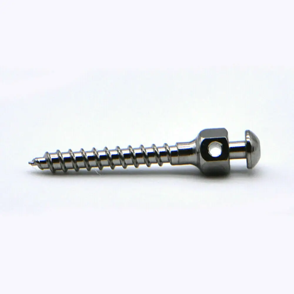 치과 교정 셀프 드릴링 TC4 티타늄 합금 마이크로 미니 나사 및 스크루 드라이버 1.6mm