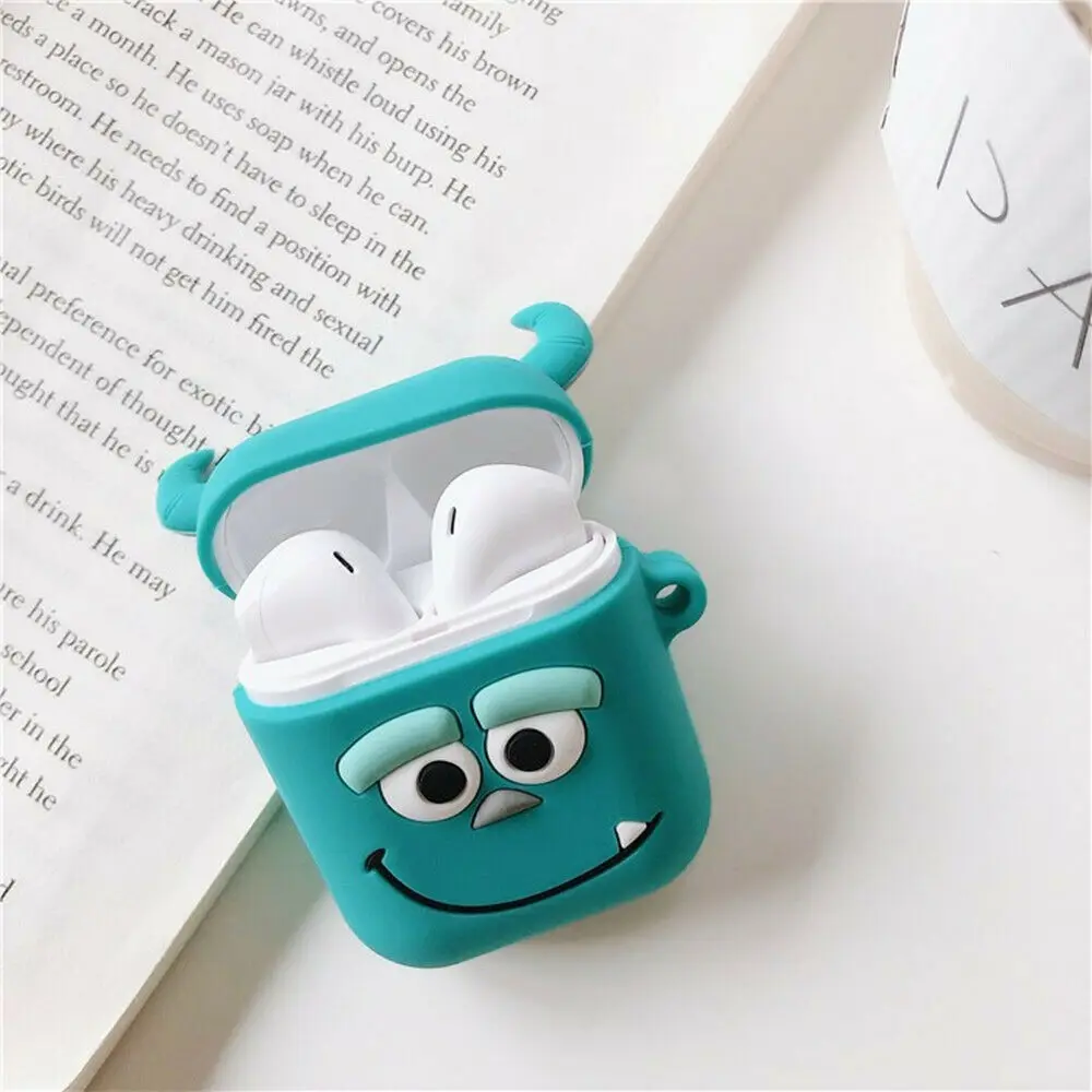 2019 Новое поступление милый мультфильм airpods чехол наушники силиконовый защитный