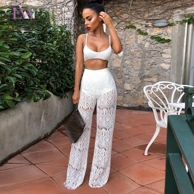 white two piece outfit