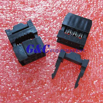 

10PCS 2.54mm Pitch 6Pin FC-6P IDC FC Female Header Connector 3pcs/set DIY electronics