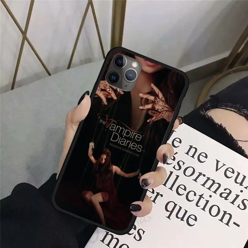 the Vampire Diaries heart horror Phone Case For iphone 8 11 12 Redmi note 8 9 s huawei p 30 pro lite plus cover shell funda leather case for xiaomi Cases For Xiaomi