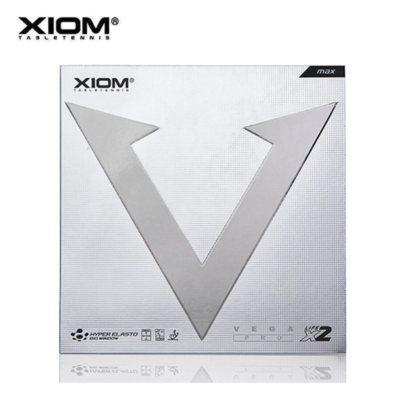Антилипкая резиновая петля для настольного тенниса Xiom Vega PRO средней твердости