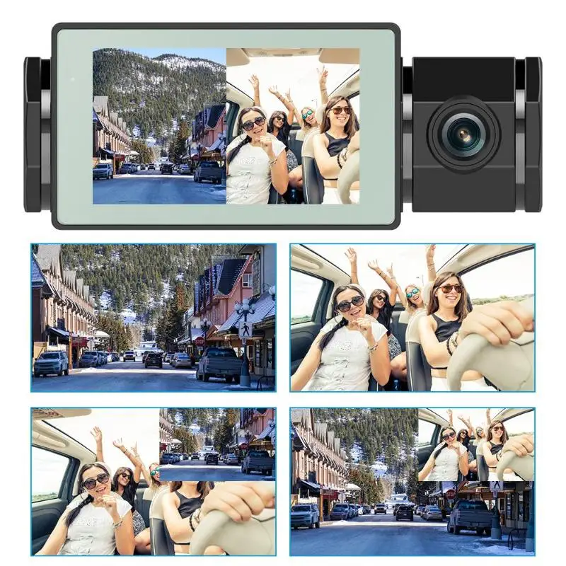 Лидер продаж, Автомобильный видеорегистратор, умелое производство, HD 1080 P, Dashcam, двойной объектив, gps, трек, ночное видение, Автомобильный видеорегистратор, приборная панель, камера