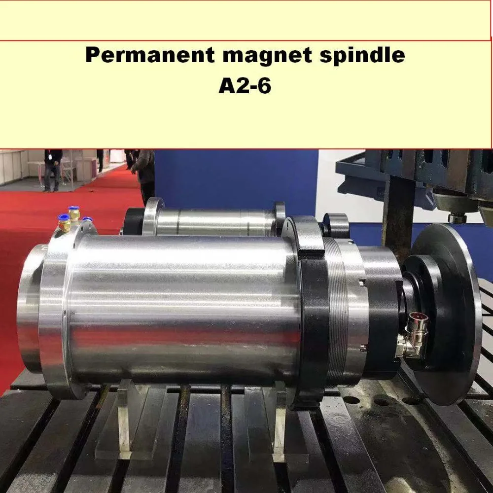 Шпиндель с ЧПУ, шпиндель с постоянным магнитом для токарного станка, a2-5, 170 мм, Ленточный привод, шпиндель, токарный станок