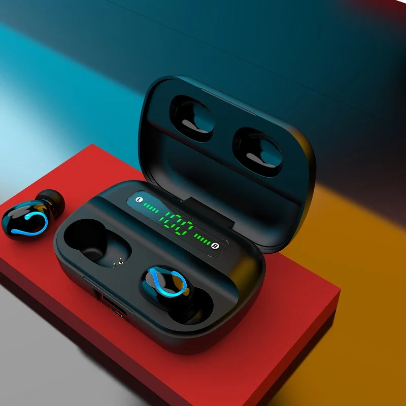 Q82 TWS Bluetooth 5 0 Беспроводные наушники с сенсорным управлением Водонепроницаемая