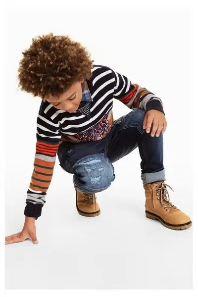 Испанский модный свитер для мальчиков в году
