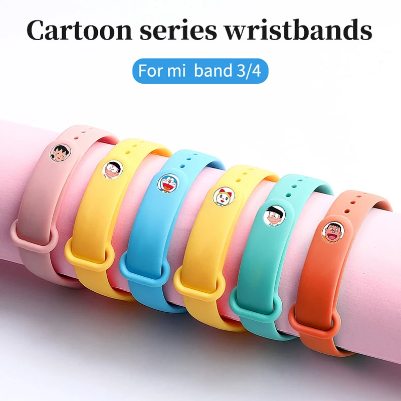 

For Mi band 4 3 strap print silicone wrist strap for xiaomi mi band 3 Replacemet camouflage wristband for Mi band 4 bracelet