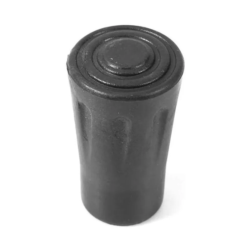 Rubber Antiskid Walking Stick Crutch Cane Bottom Pads Cane Cover Protector Climbing Hiking Trekking Pole Tip 12mm X39mm trekking pole trekking poles walking stick pads walking stick crutch tip pad trekking pole tip protectors