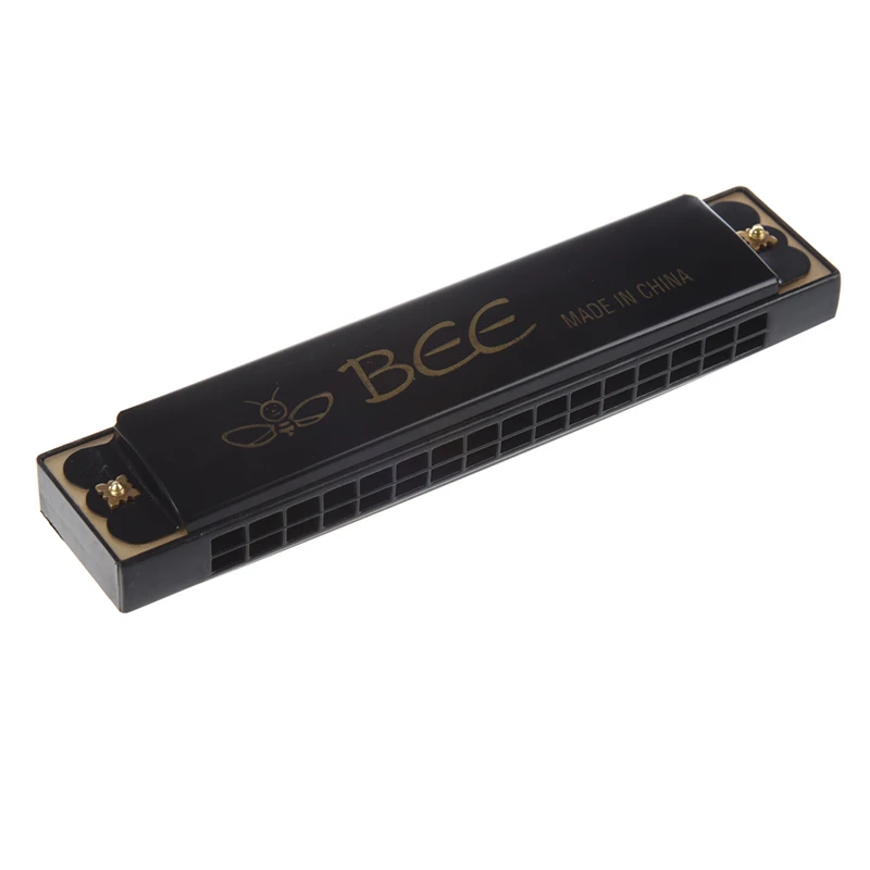 Kids Children Musical Instrument 32 Holes Metal Bee Harmonica Mouth Organ Black | Игрушки и хобби
