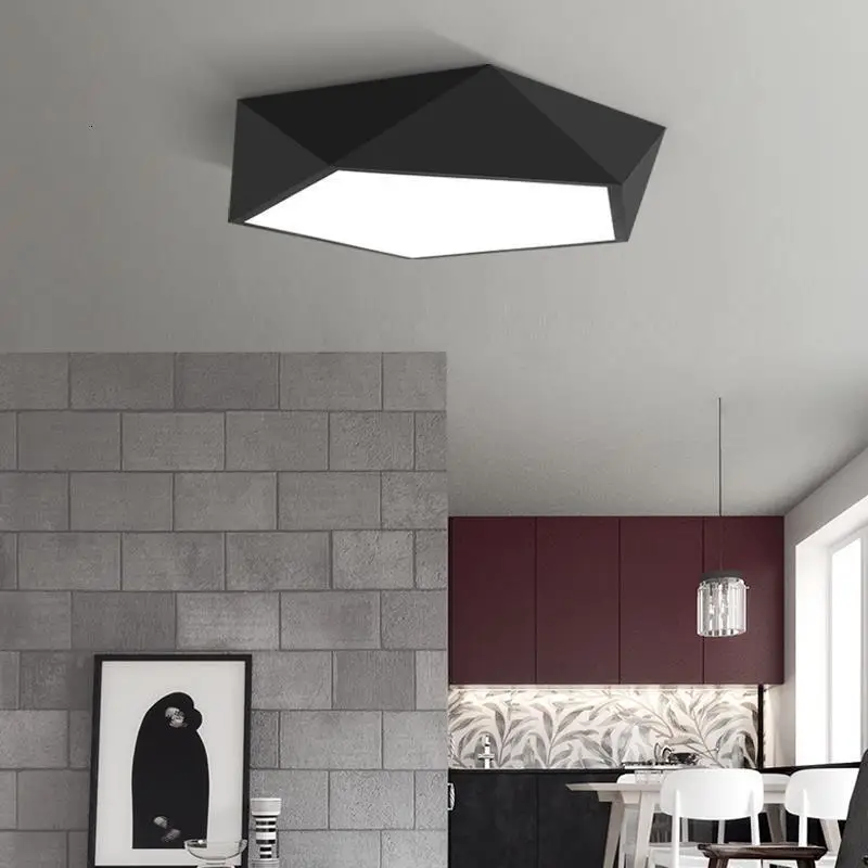Lampara techo винтажный Домашний Светильник ing lampen современный блеск для гостиной, светодиодный потолочный светильник
