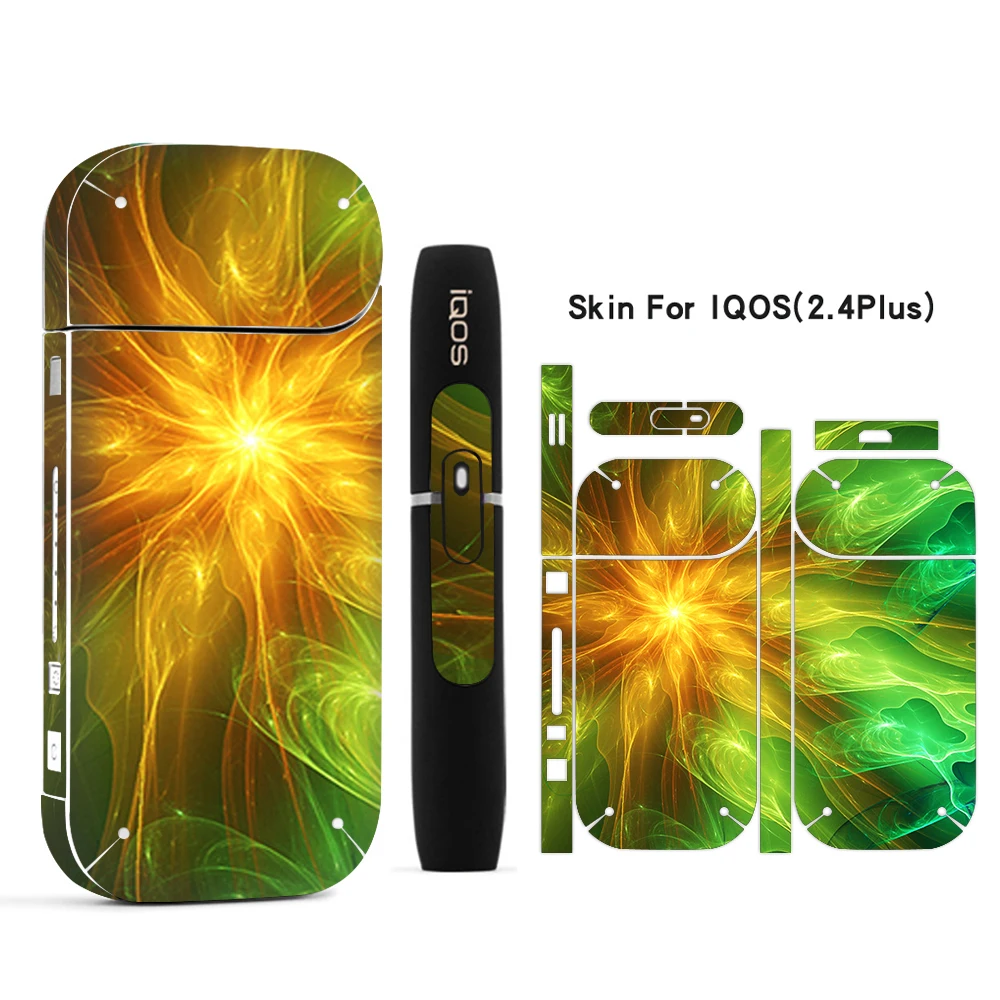 Galaxy наклейка печать кожи для IQOS наклейка 2,4 Plus 2,4 p электронная сигарета обложка чехол - Цвет: 12