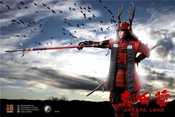 

I8-003 1/6 Scale Japanese Warrior Sarada Chan Full Set Action Figure Doll Model Toys Gifts Collections