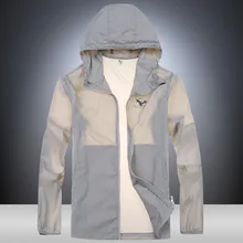 Спортивная одежда для защиты от солнца на открытом воздухе мужская летняя дышащая Пылезащитная куртка ультратонкая дышащая защита от ультрафиолета