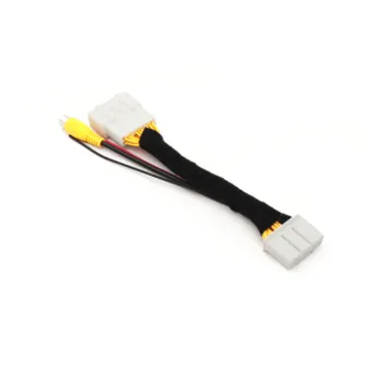 

Car Rear View Camera Original Video Input Switch RCA Adapter For Mazda 3 Hatchback 3th 2013~2016 / Convertor Wire Cable