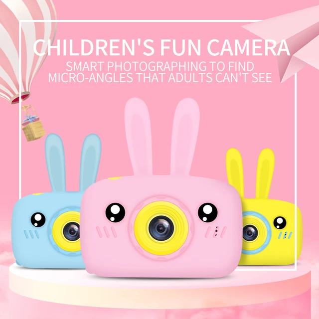 Children Mini Camera Full HD 1920P Portable Digital Video Photo Camera 2 Inch Screen Display Children For Kid Game Study Camera 2
