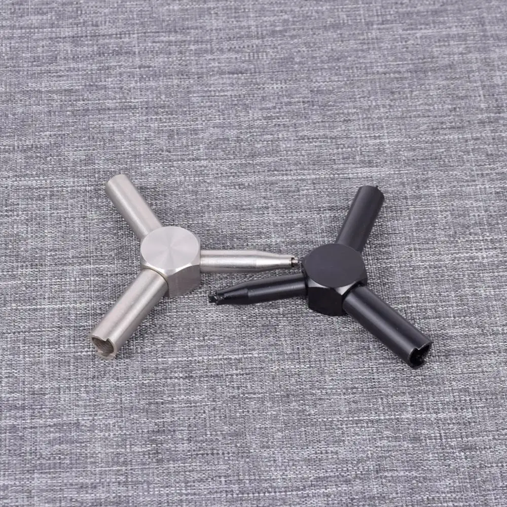 

Tactical Steel Gas Valve Key Triple Army Force Magazine Charging Tool For GBB AEG KSC WA Airsoft Gun Shooting